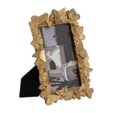 Photo Frame - Gold Resin Butterflies Border,  4x6 in.