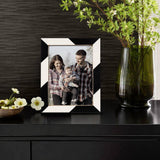 Picture Frame Artisan Bedazzle Black & White, 3 Sizes: 8x10