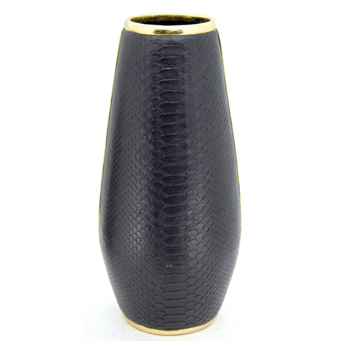Black Boa Vase, Large