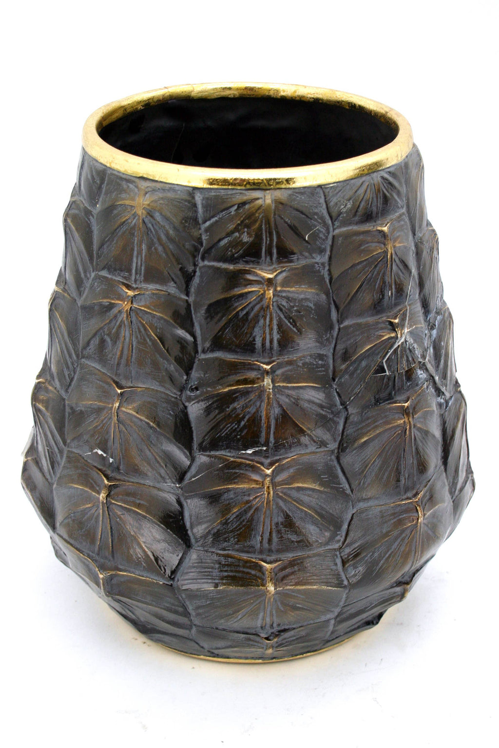 Snapping Turtle Shell Vase