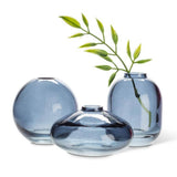 Small Bud Vase-Dark Blue-3 Assorted-3"H