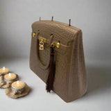 The Iconic Collection Candles  Purse: Brown