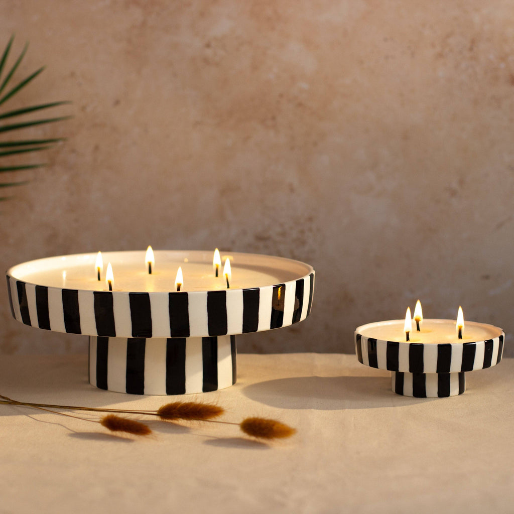 Marrakesh Large Pedestal Candle - Myrrh