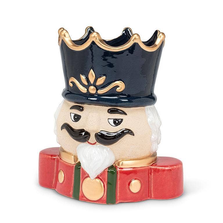 Nutcracker Christmas Vase: Large