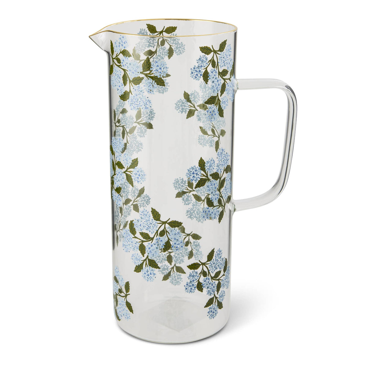 Blue Hydrangea Pitcher