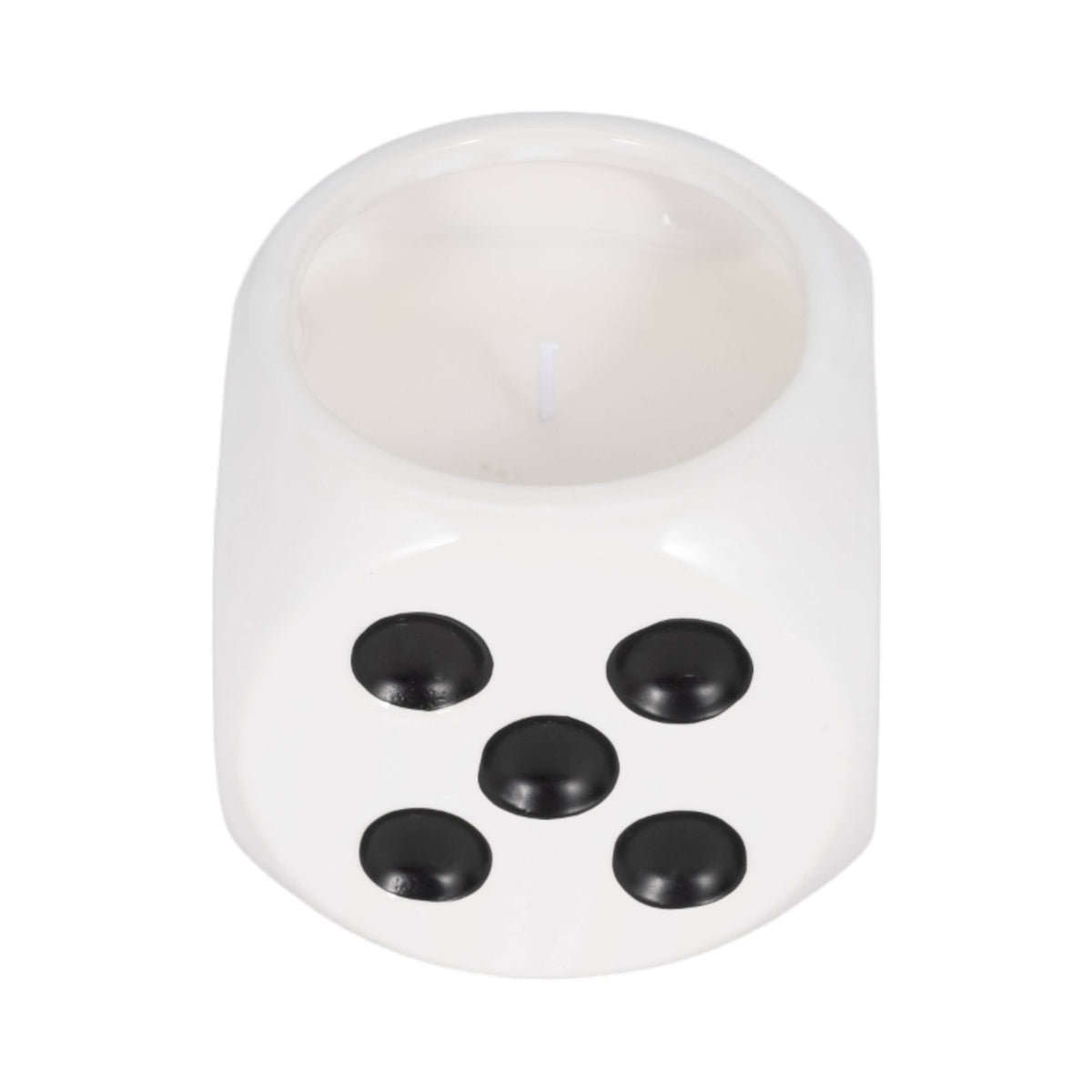Tobacco Scented Ceramic Dice Candle