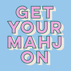 'Get Your Mahj On' Cocktail Napkins, Set of 20