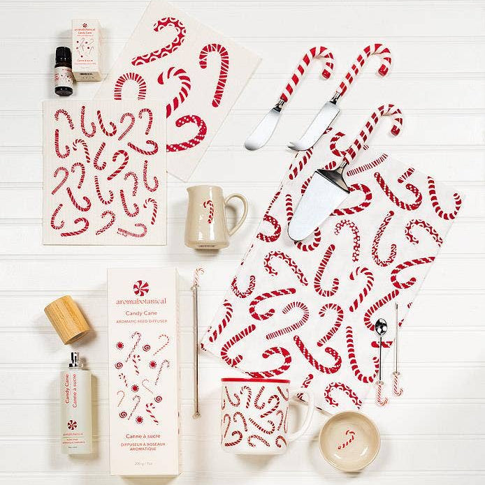 Candy Cane Cake Server