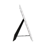 Photo Frame - White Resin Rectangle Scalloped Edge, 8x10 in.