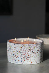Chara Candle (46 oz) - Coffee Table Large Soy Candle: Grapefruit Ginger