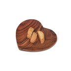 Acacia Wood Heart Dish, Small