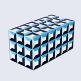 Patisserie Modern Blue Resin Inlay Storage Box ( 7 Sizes ): 8x6x1.5