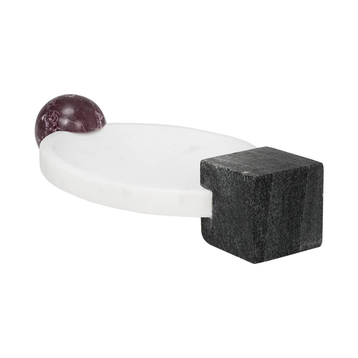 Lorsan Marble Rectangular Tray