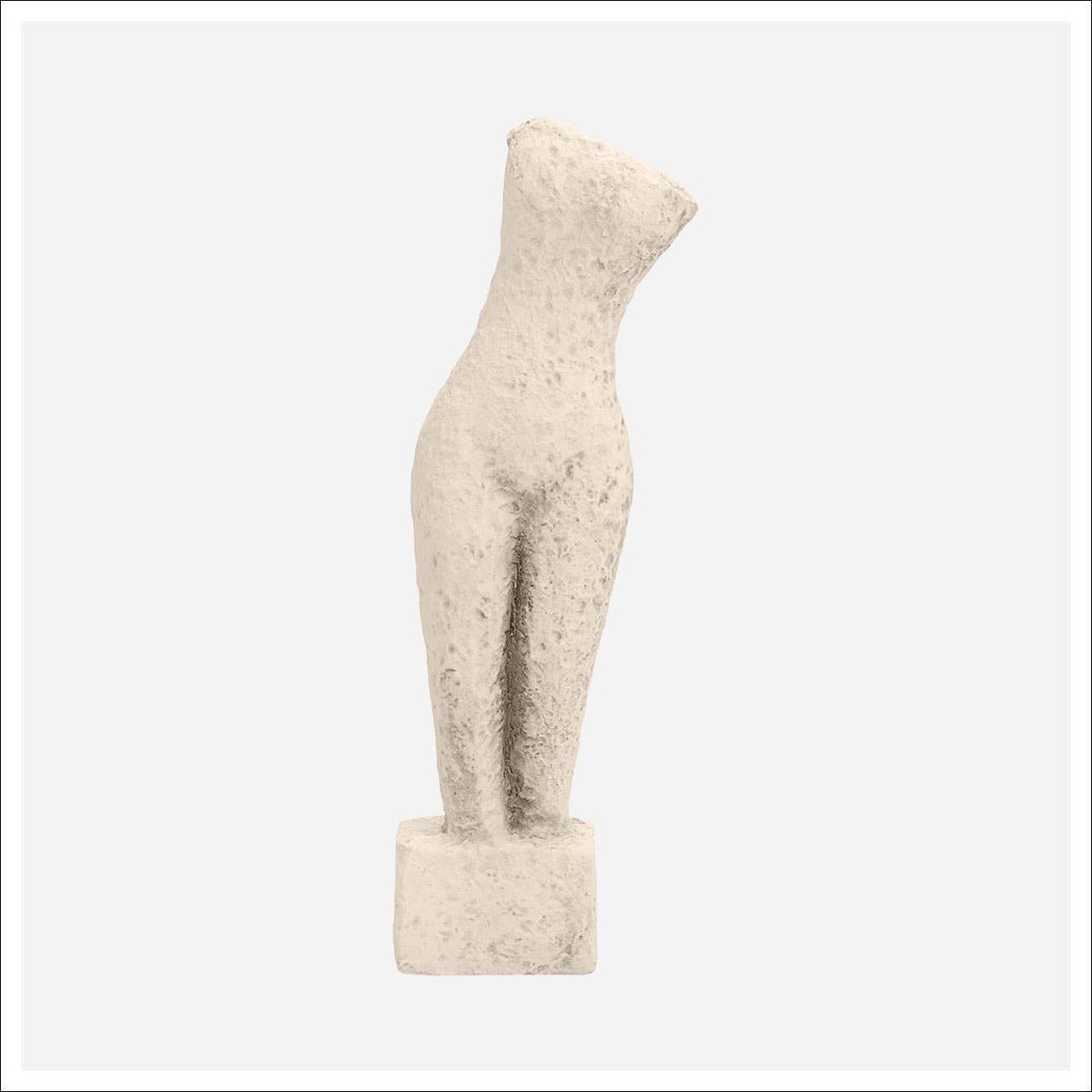 Elysia Cement Figure Sculpture
