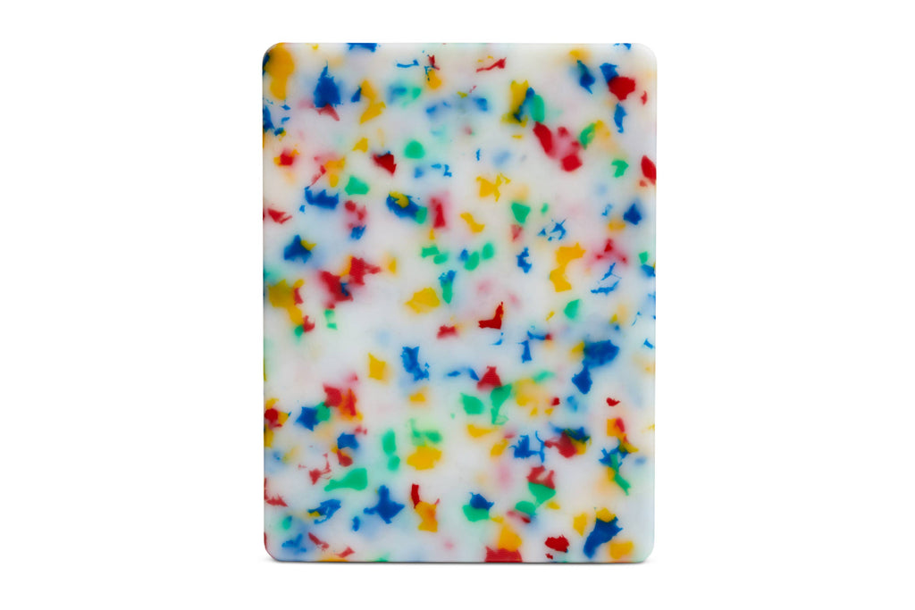 Confetti Recycled Plastic Cutting Board, Extra-Small