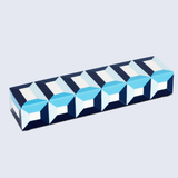 Patisserie Modern Blue Resin Inlay Storage Box ( 7 Sizes ): 8x6x1.5