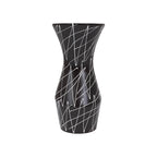 Cazden Black and White Tall Vase