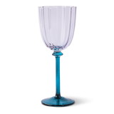 10.1oz Two Tone Wine Glass - Purple and Teal