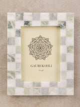 Austen Mosaic Onyx Frame: Pickle Green