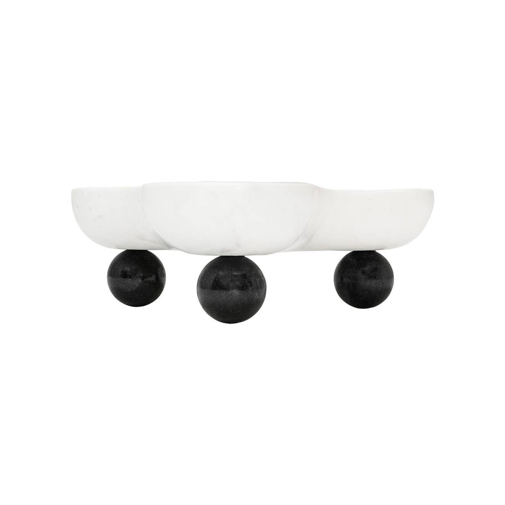 Octora White Marble Tray