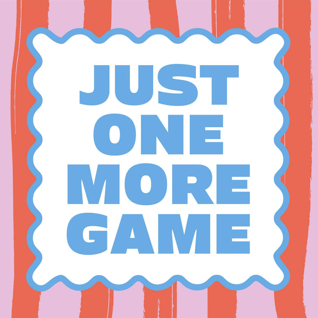 'Just One More Game' Cocktail Napkins, Set of 20