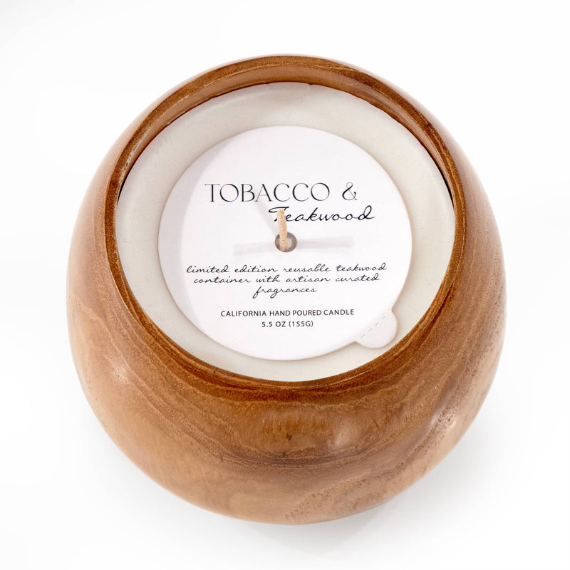 tobacco and teakwood P.F. Candle Co. & Incense Sticks  P. F. Candle Co Fragrance notes P.F Candle Co. Teakwood &