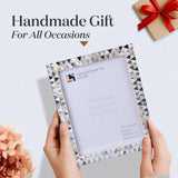 Mother of Pearl Picture Frames Pearlescent Abyss, 3 Sizes: 8x10