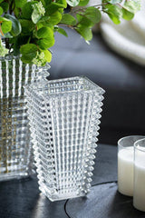 5.5x4x9" Glass Vase