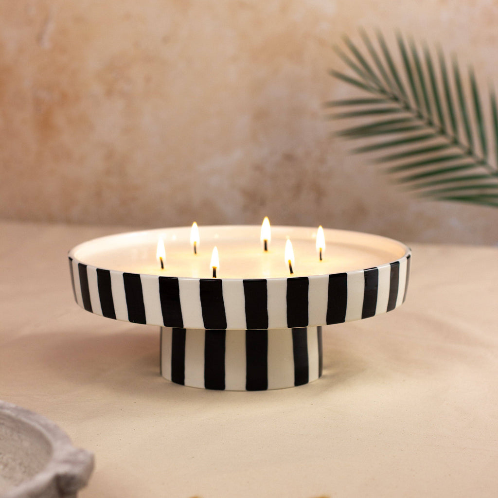 Marrakesh Large Pedestal Candle - Myrrh