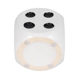 Scented Candle - Tobacco Scented Wax Ceramic Dice, 9 Oz