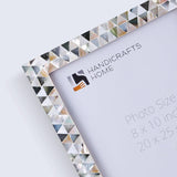 Mother of Pearl Picture Frames Pearlescent Abyss, 3 Sizes: 8x10