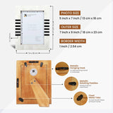 Picture Photo Frame Contour Lado, 3 Sizes: 8x10