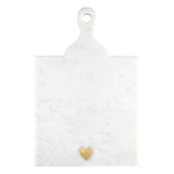 Marble Serving Board with Handle - Heart: Material