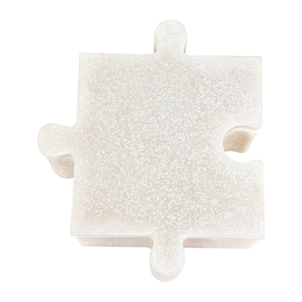Bianco White Marble Puzzle Boxes, Set of 3