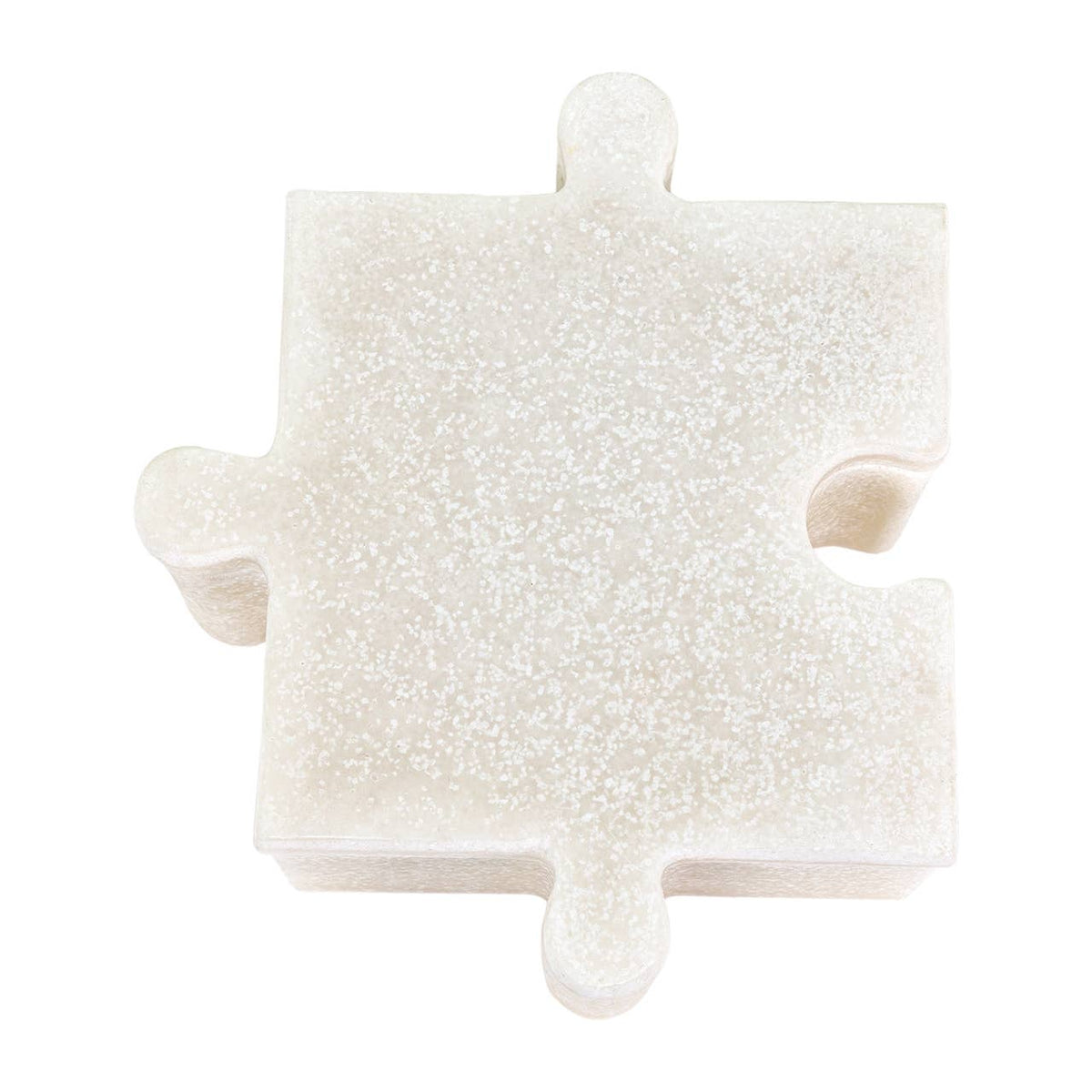 Bianco White Marble Puzzle Boxes, Set of 3