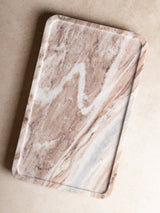 Clover Sculpted Onyx Tray