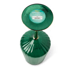 Green & Gold Wine Glass