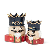 Nutcracker Christmas Vase: Large