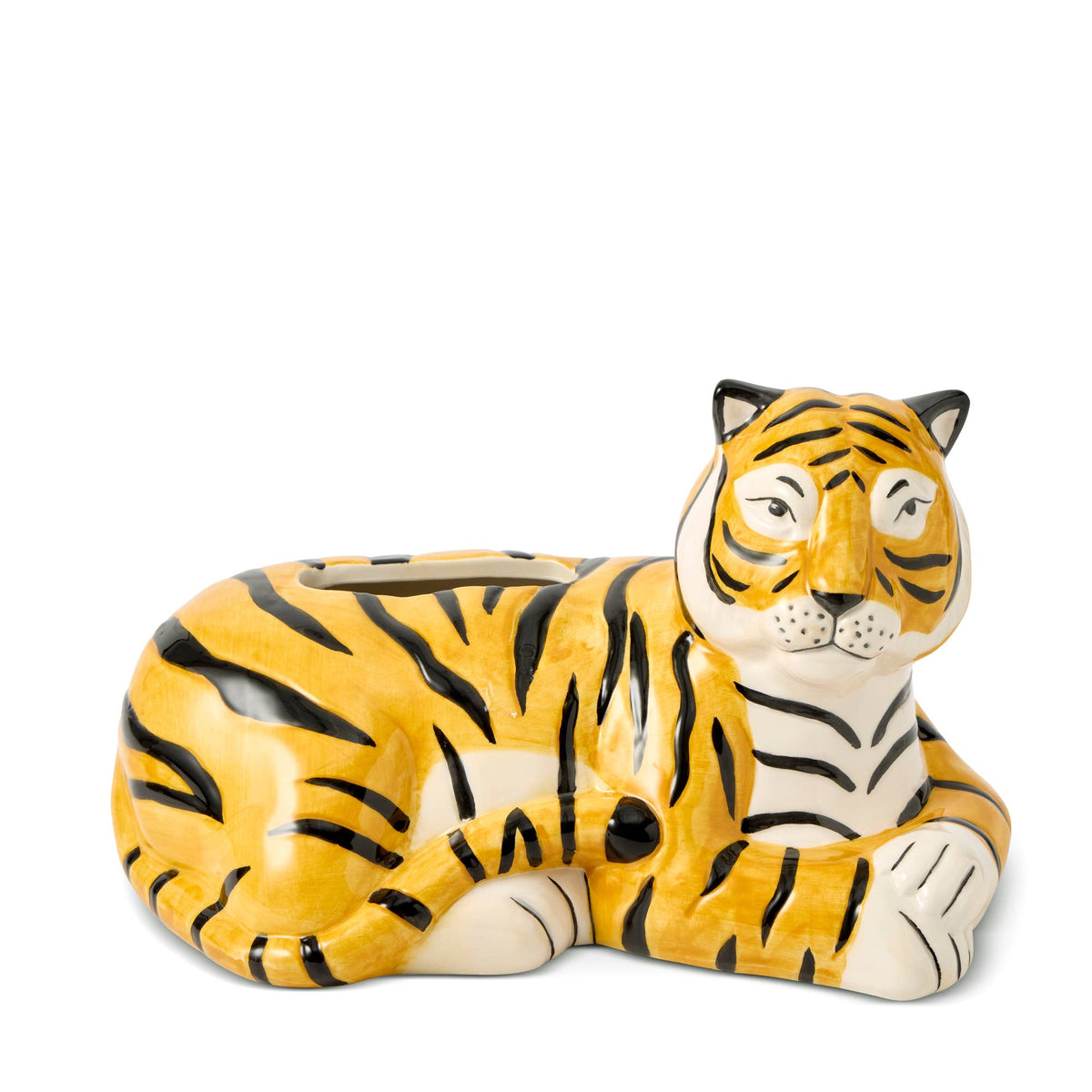 Tiger Ceramic Tissue Box Cover