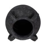 Decorative Vase - Black Pottery Amphora Multi-Handle Jug, 10