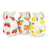 Large Jug with Lemons-10"H(76oz)