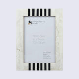 Picture Frame Contour Alto White & Black, 3 Sizes: 8x10
