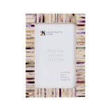 Picture Frames Pearlescent Hologram Bone Inlay Collection: 8x10