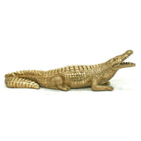 Gold Crocodile Decor