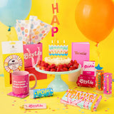 Wavy Large Block Birthday Candle