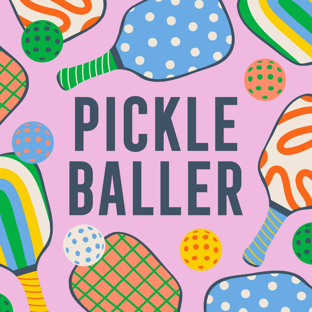 'Pickleballer' Cocktail Napkins, Set of 20
