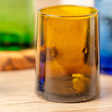 Moroccan Cone Glassware Small - Amber: Amber