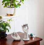 Low Hand Taper Candle Holder