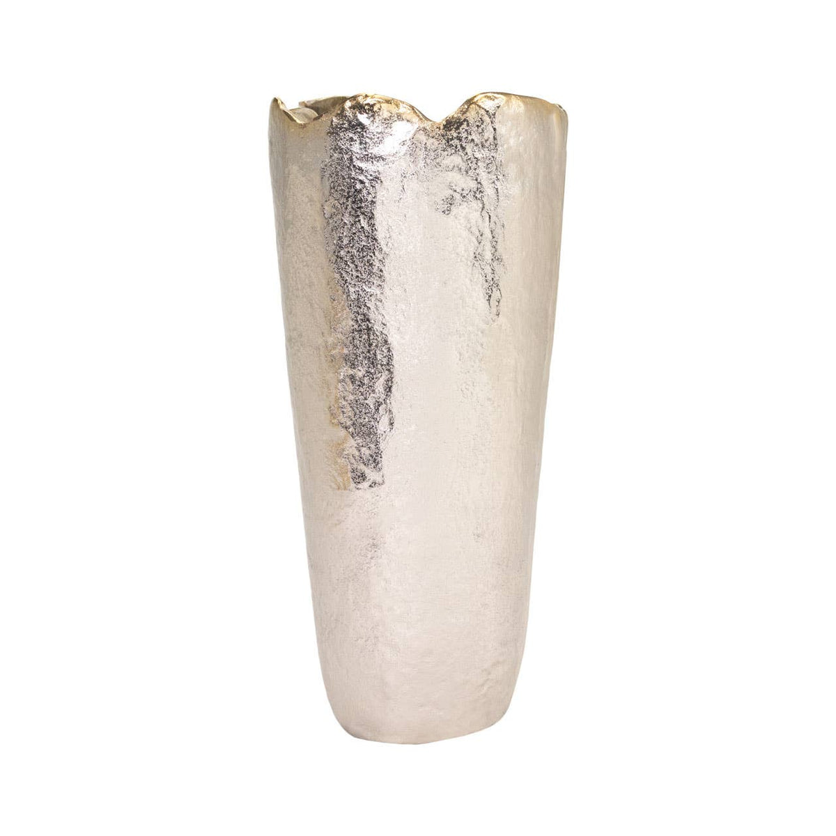 Waldin Metallic Sculptural Vase