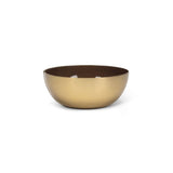Mini Enamel Bowl-Dark Brown-4"D